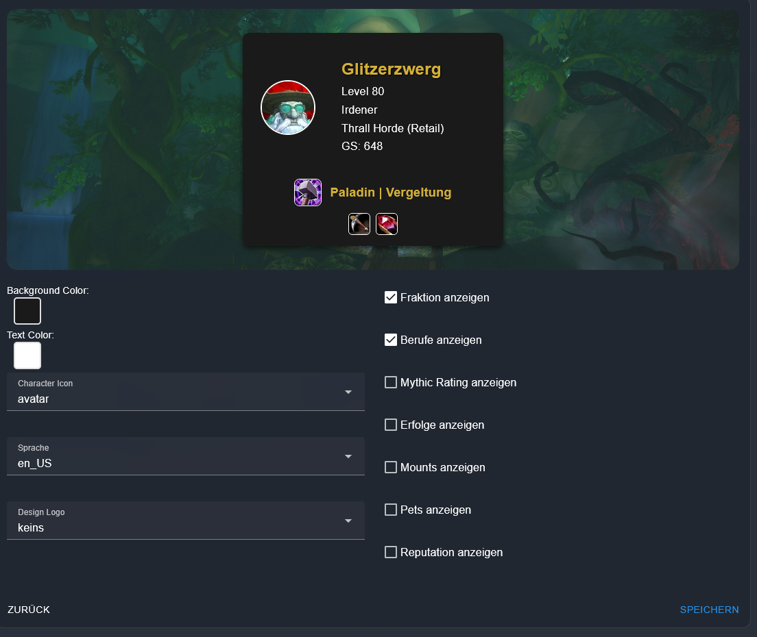 WoWStats for OBS